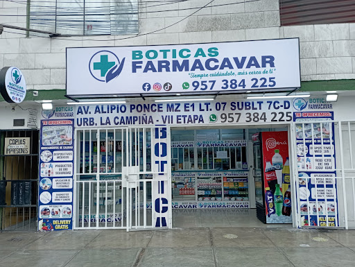 Boticas Farmacavar- Sede Policial